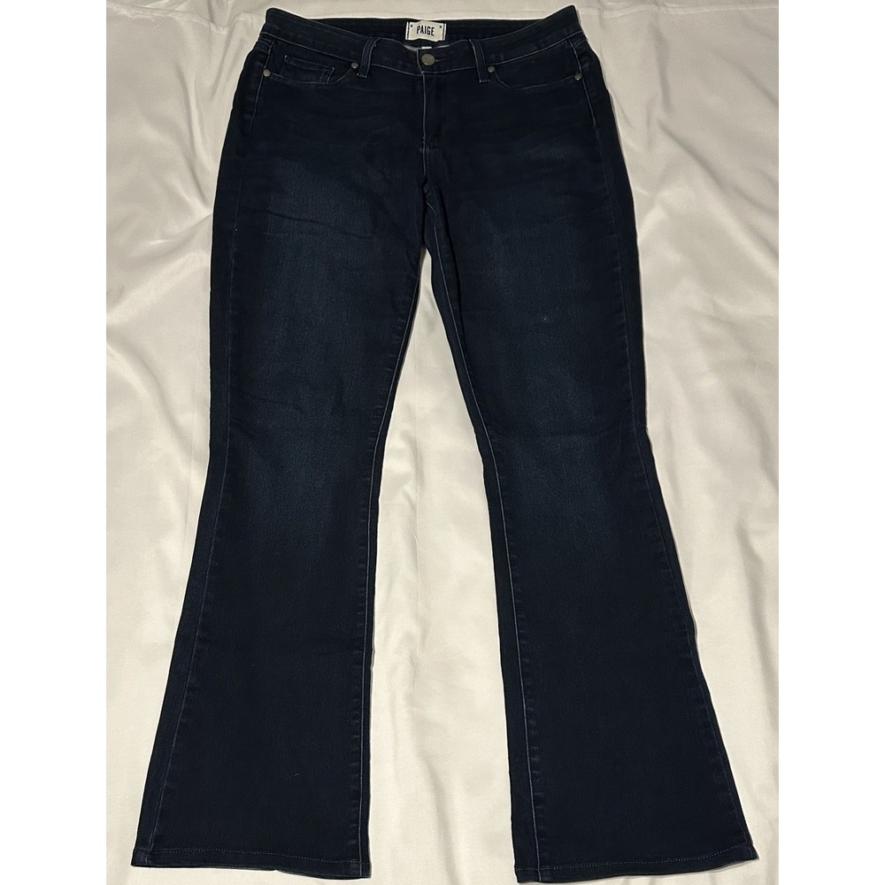 Paige Women's Manhattan Jeans Size 31 Dark Wash